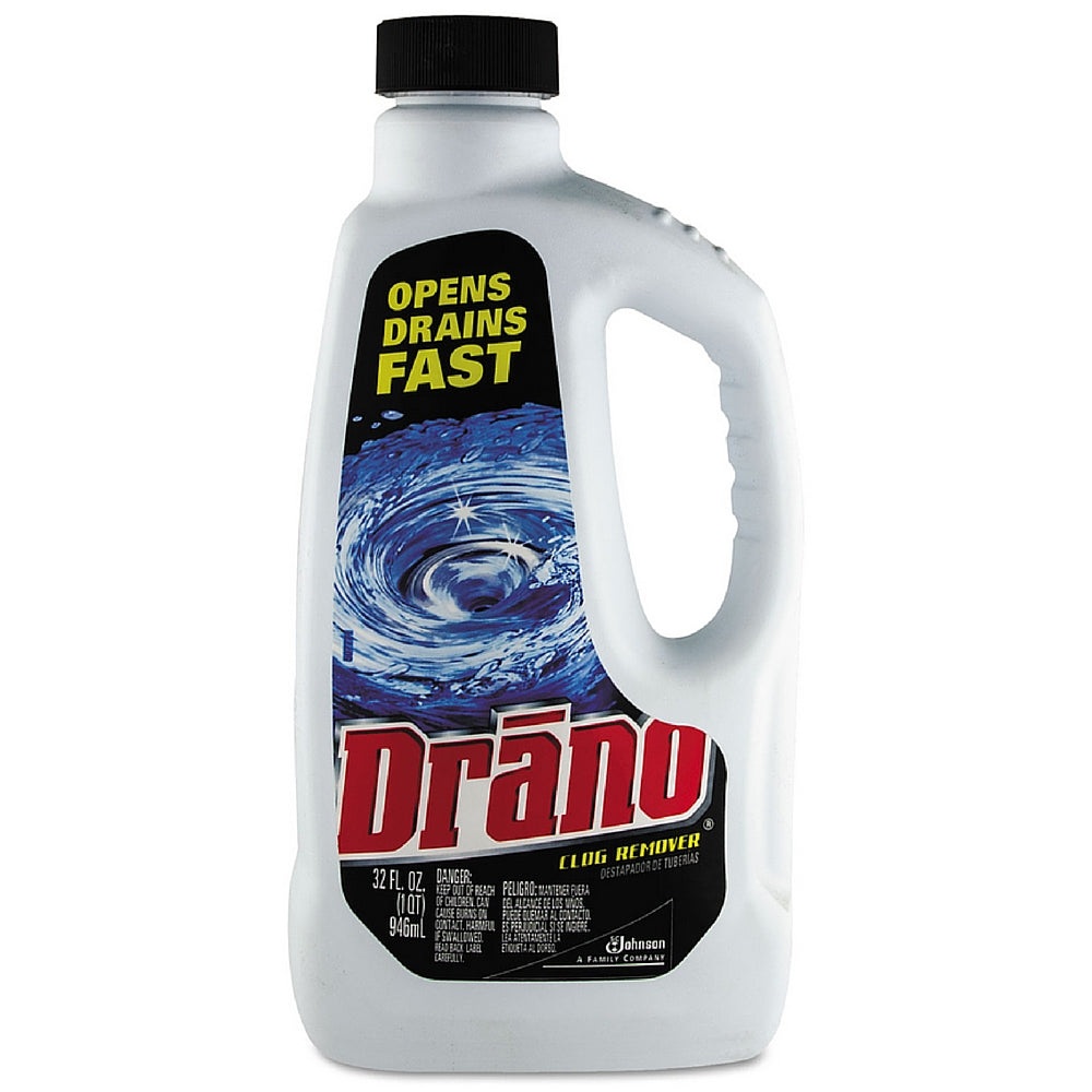 Drano Liquid Clog Remover Drain Cleaner 32 Oz