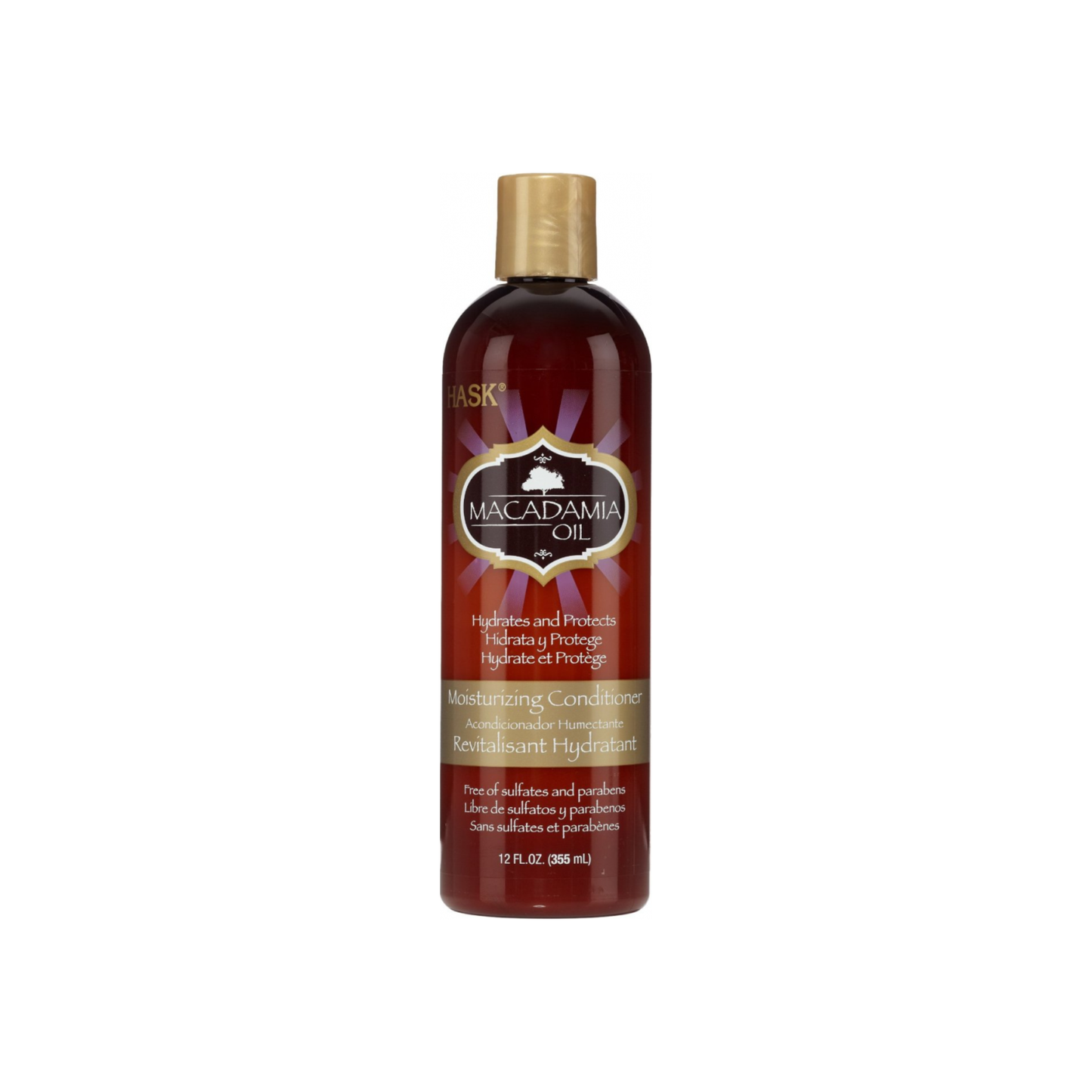 Hask Macadamia Oil Moisturizing Conditioner 12 Oz
