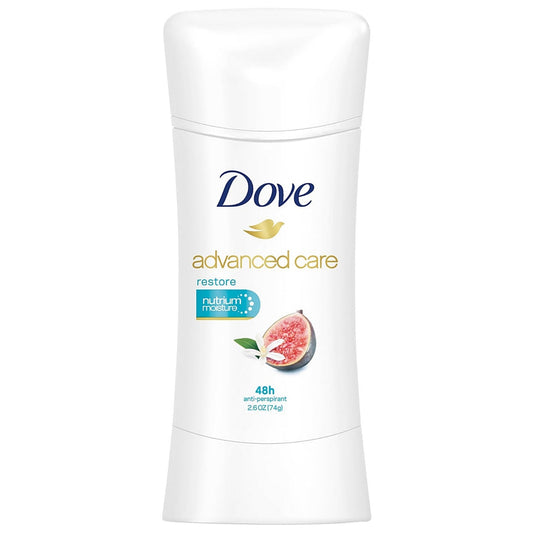 Dove Advanced Care Antiperspirant, Restore 2.60 Oz