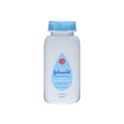 Johnson'S Baby Powder, Soothing Aloe & Vitamin E 1.50 Oz