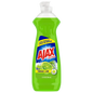 Ajax Dish Wash Liquid Vinegar Plus Lime Green 12.4 oz