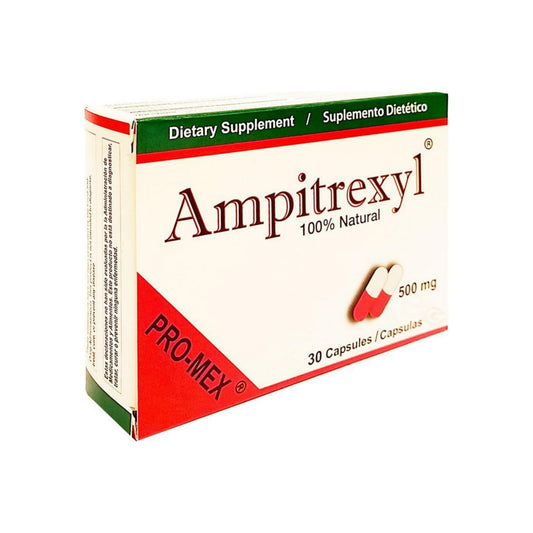 Cuadriderma Ampitrexyl 500Mg Capsules - 30 Ea