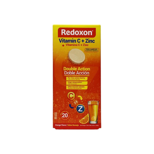Redoxon Orange Flavored Vitamin C Effervescent Tablets 20 Ea