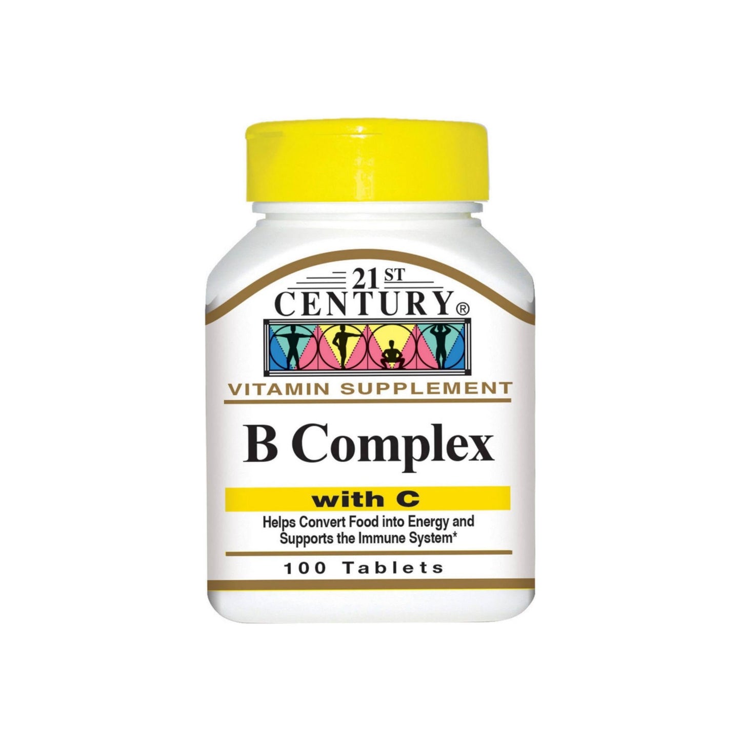 21St Century B Complex With C Tablets 100 Ea