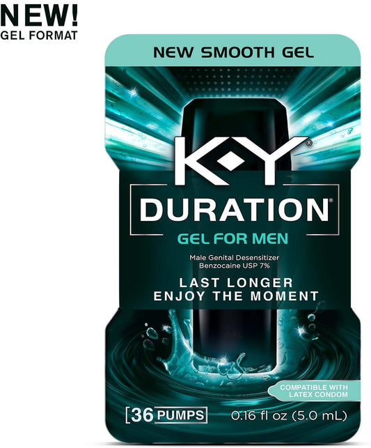 K-Y Duration Gel For Men - Desensitizer - 0.16 Fl Oz