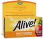 Nature'S Way Alive! High Potency Daily Energy Multi-Vitamin Multi-Mineral Once Daily, 60 Tablets