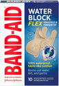 Band-Aid Brand Water Block Flex Waterproof Bandages, Knuckles & Fingers, Assorted, 10 Ct 1 Ea