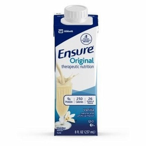 Ensure, Ensure Oral Supplement Vanilla Flavor,8 FL OZ