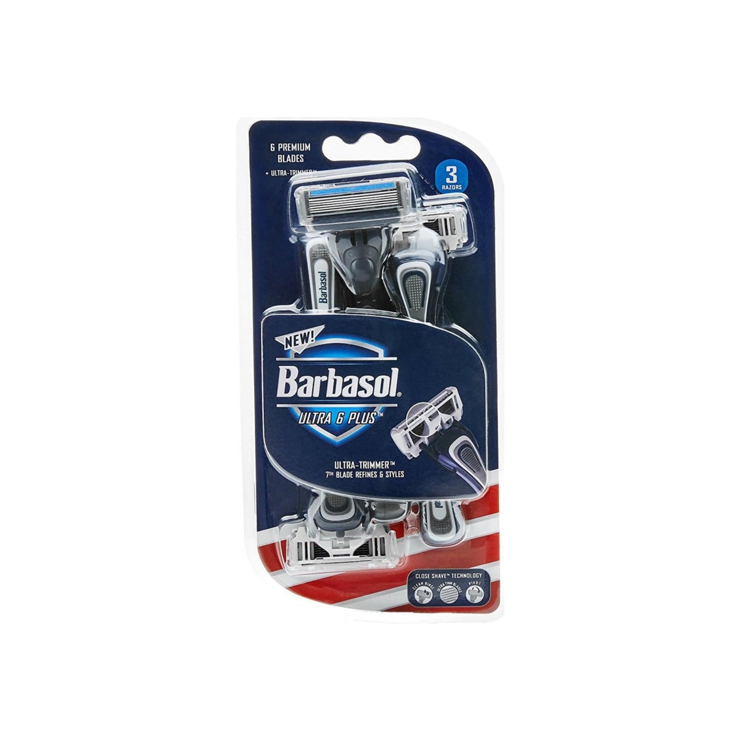 Barbasol Premium Disposable Ultra Razors 3 Ea