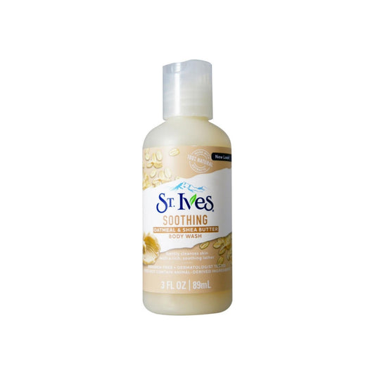 St. Ives Soothing Oatmeal And Shea Butter Body Wash 3 Oz