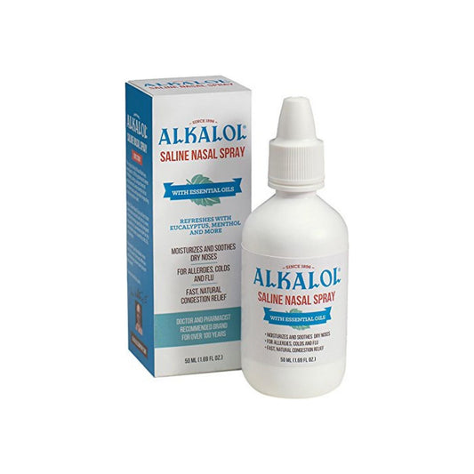 Alkalol Saline Nasal Spray 1.69 Oz