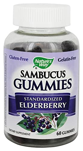 Nature'S Way Elderberry Gummies - 60 Count