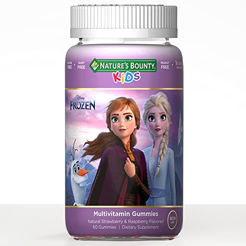 Natures Bounty Disney Frozen Kids Gummy Multivitamin, 60 Count