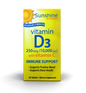 Sunshine Vitamin D 250Mcg (10,000 Iu) With Vitamin C, 60 Count Tablets