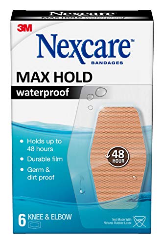 Nexcare Max Hold Waterproof Bandages - 6 Count