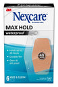 Nexcare Max Hold Waterproof Bandages - 6 Count