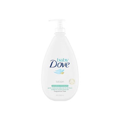 Baby Dove Fragrance Free Lotion, Sensitive Moisture 20 Oz