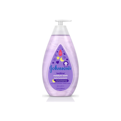 Johnson'S Tear-Free Bedtime Baby Moisture Wash With Soothing Naturalcalm Aromas, 27.1 Oz