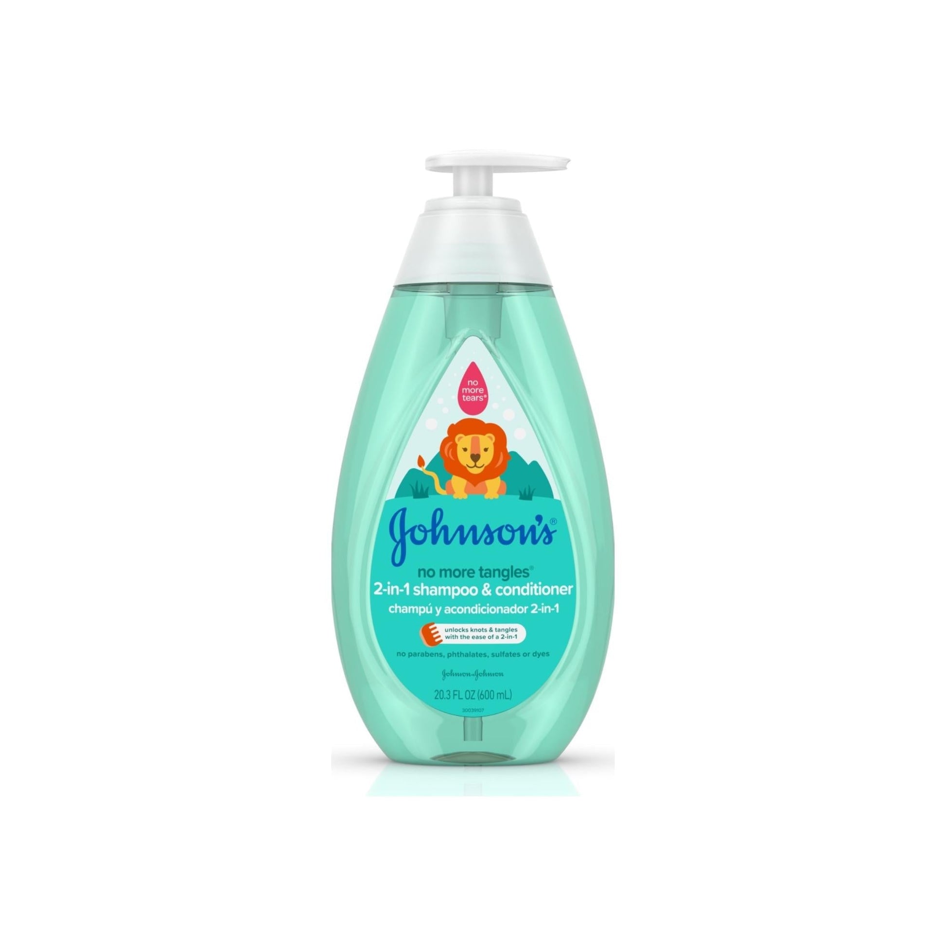 Johnson'S Tear Free Detangling 2 In 1 Toddler & Kids Shampoo & Conditioner 20.3 Oz