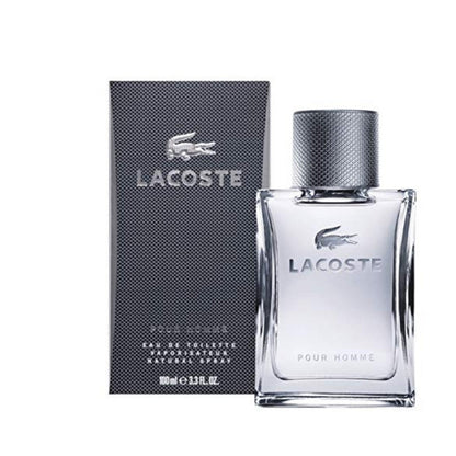 Lacoste Pour Homme Eau De Toilette Spray Grey 3.3 Oz