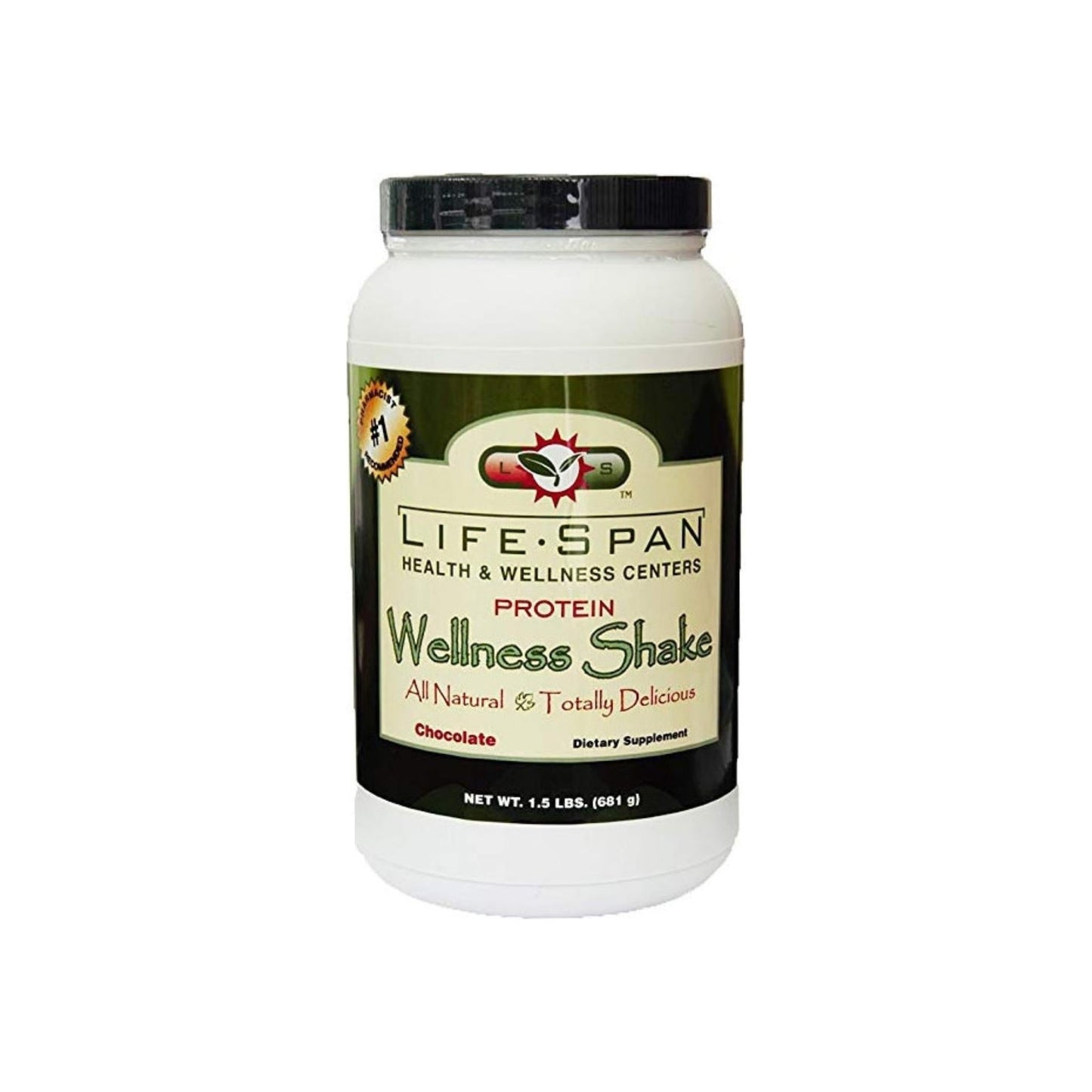 Life Span Protein Wellness Shake, Chocolate, 1.5 Lbs