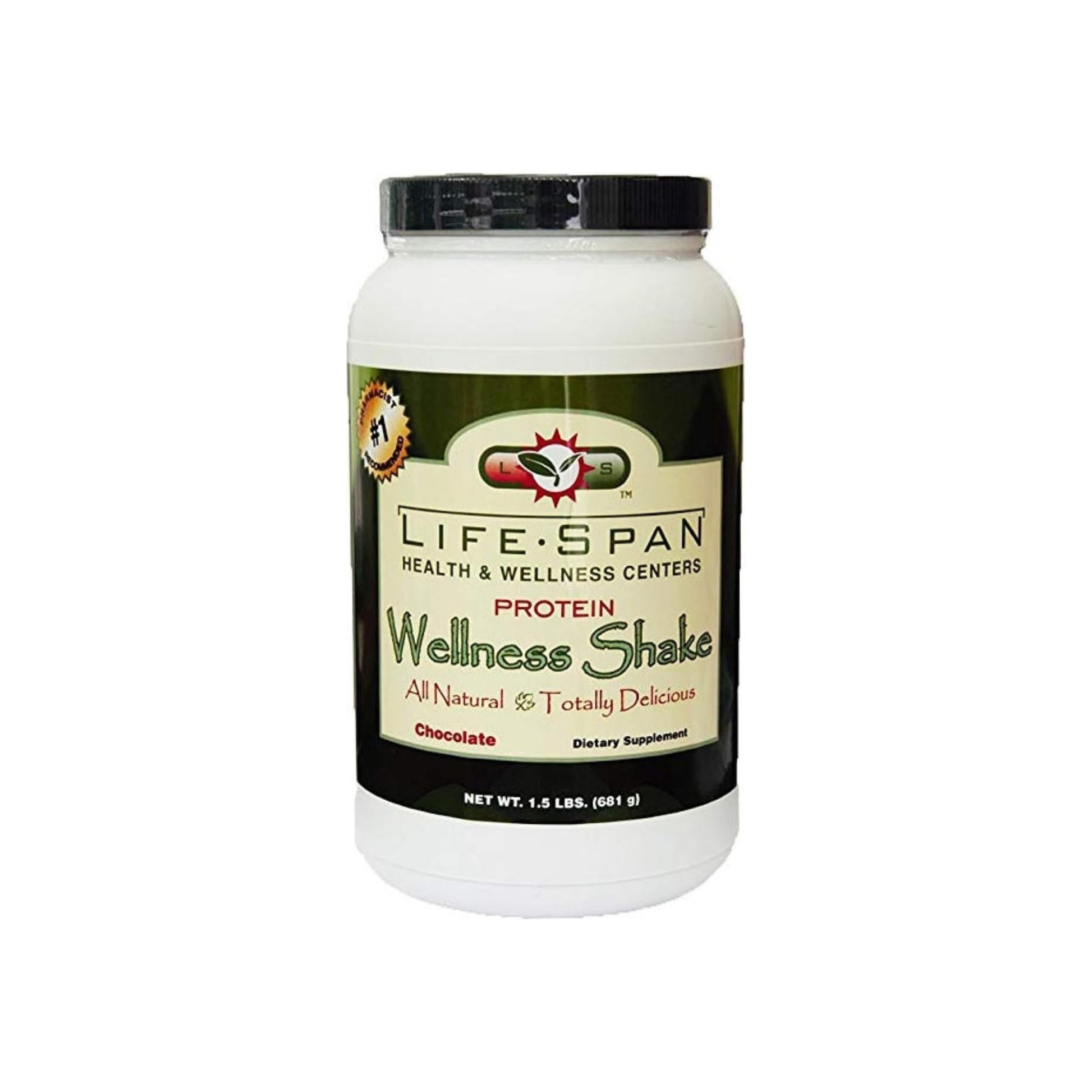 Life Span Protein Wellness Shake, Chocolate, 1.5 Lbs