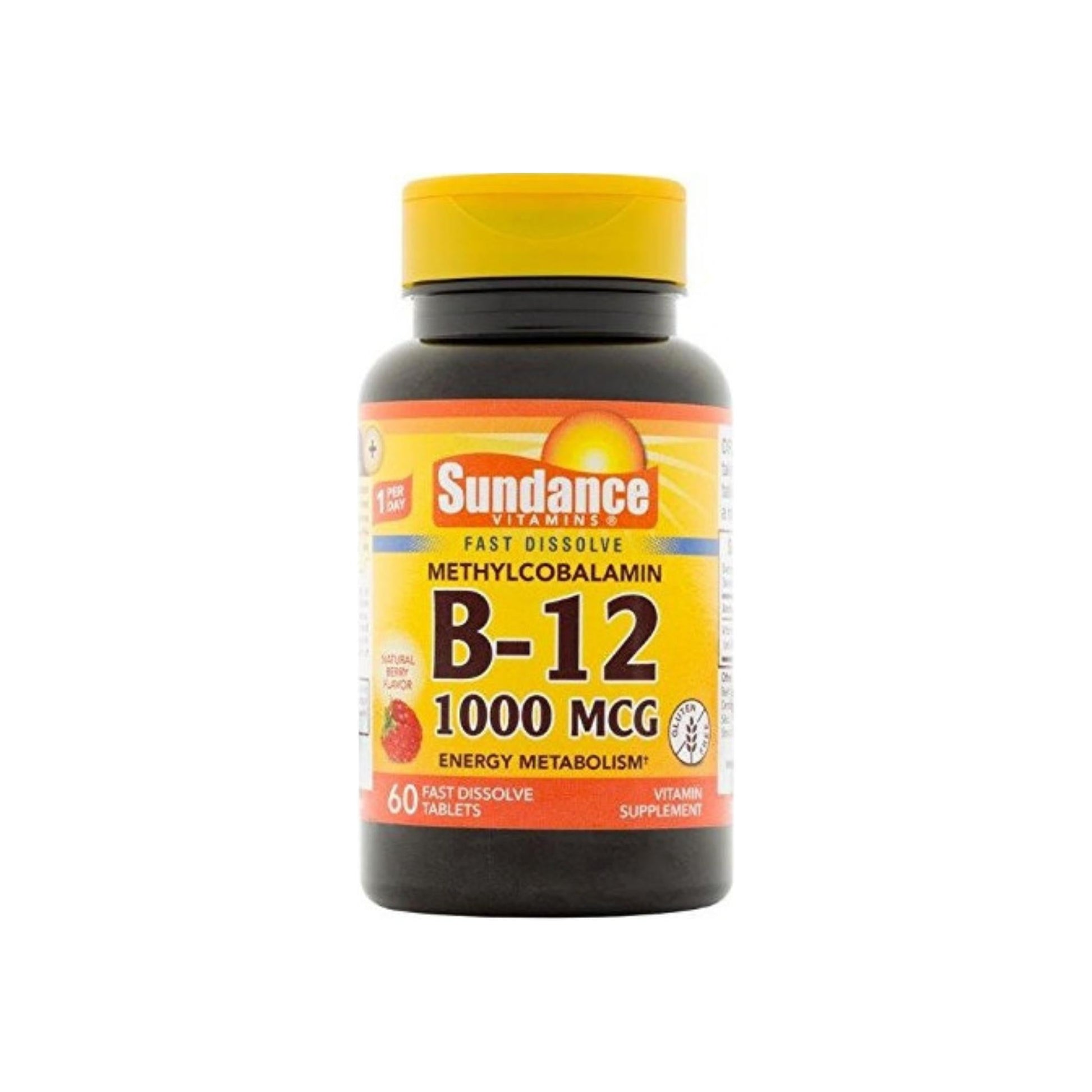 Sundance B-12 1000 Mcg Energy Support Supplement, 60 Ea