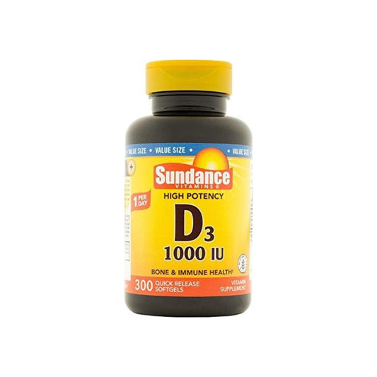 Sundance Vitamins D3 1000 Iu Tablets, 300 Ea