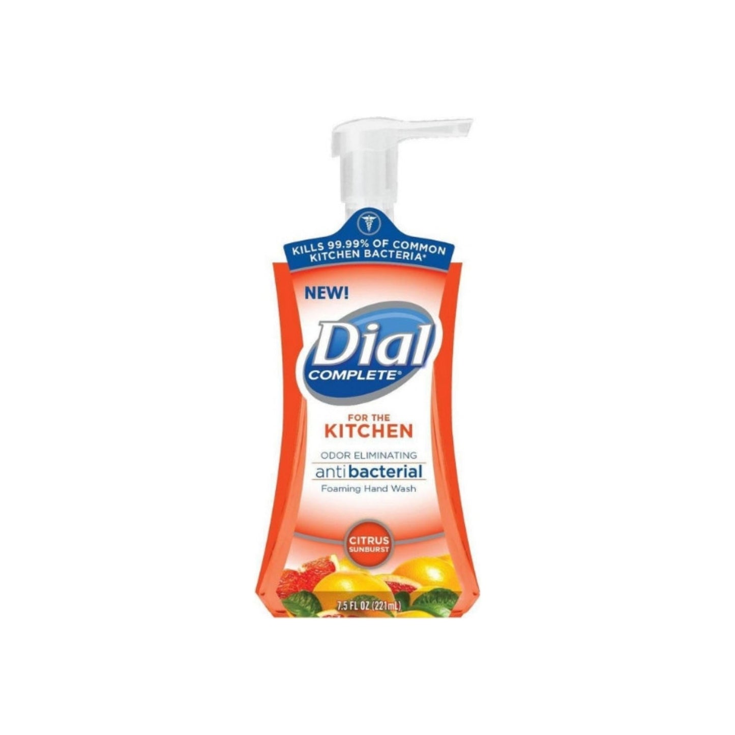 Dial Complete Kitchen Citrus Foam Pump, 7.5 Oz