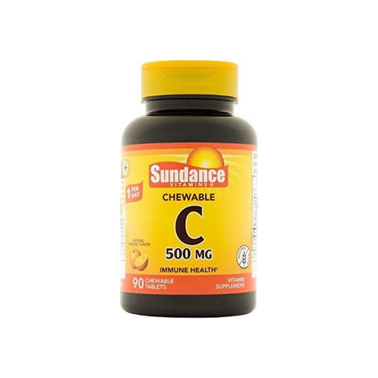 Sundance Vitamins Chewable C 500 Mg Tablets, 90 Ea