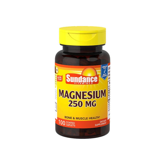 Sundance Vitamins Magnesium 250 Mg Tablets, 100 Ea
