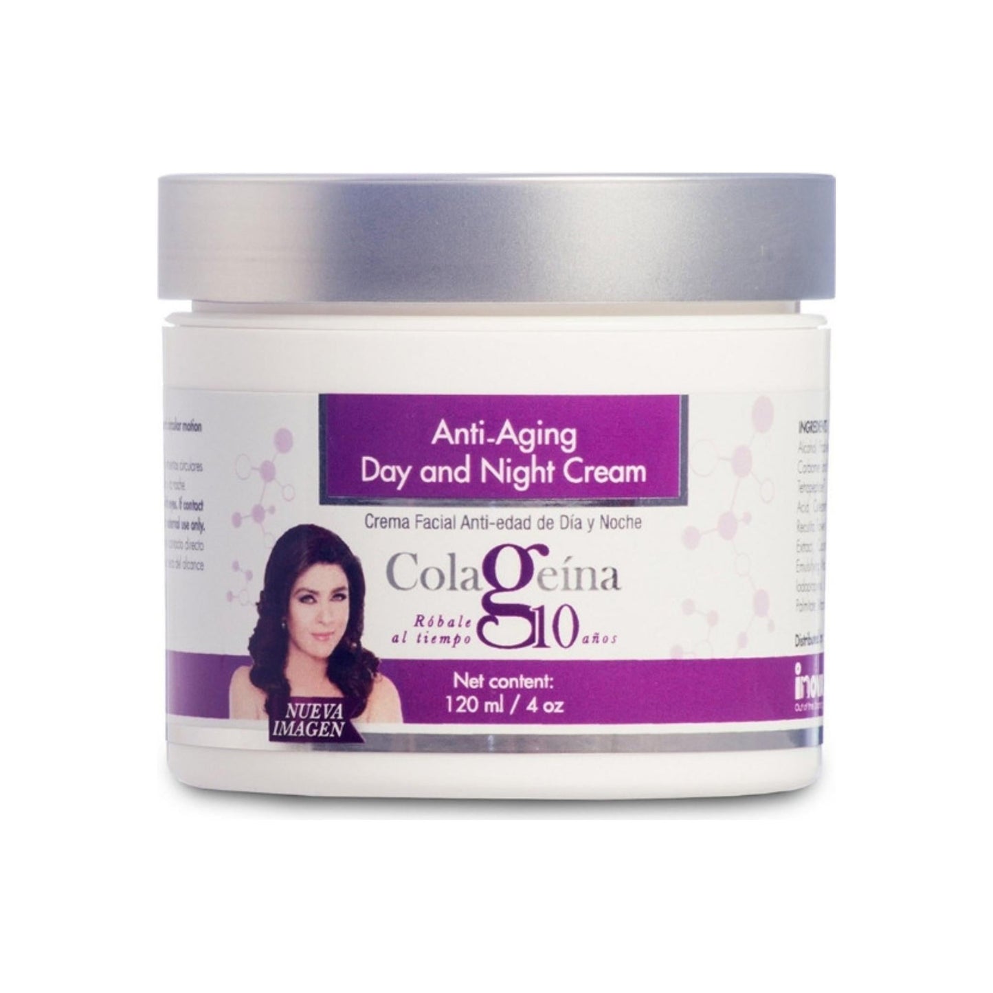 Colagenia 10 Anti-Aging Day/Night Cream - 4 Oz