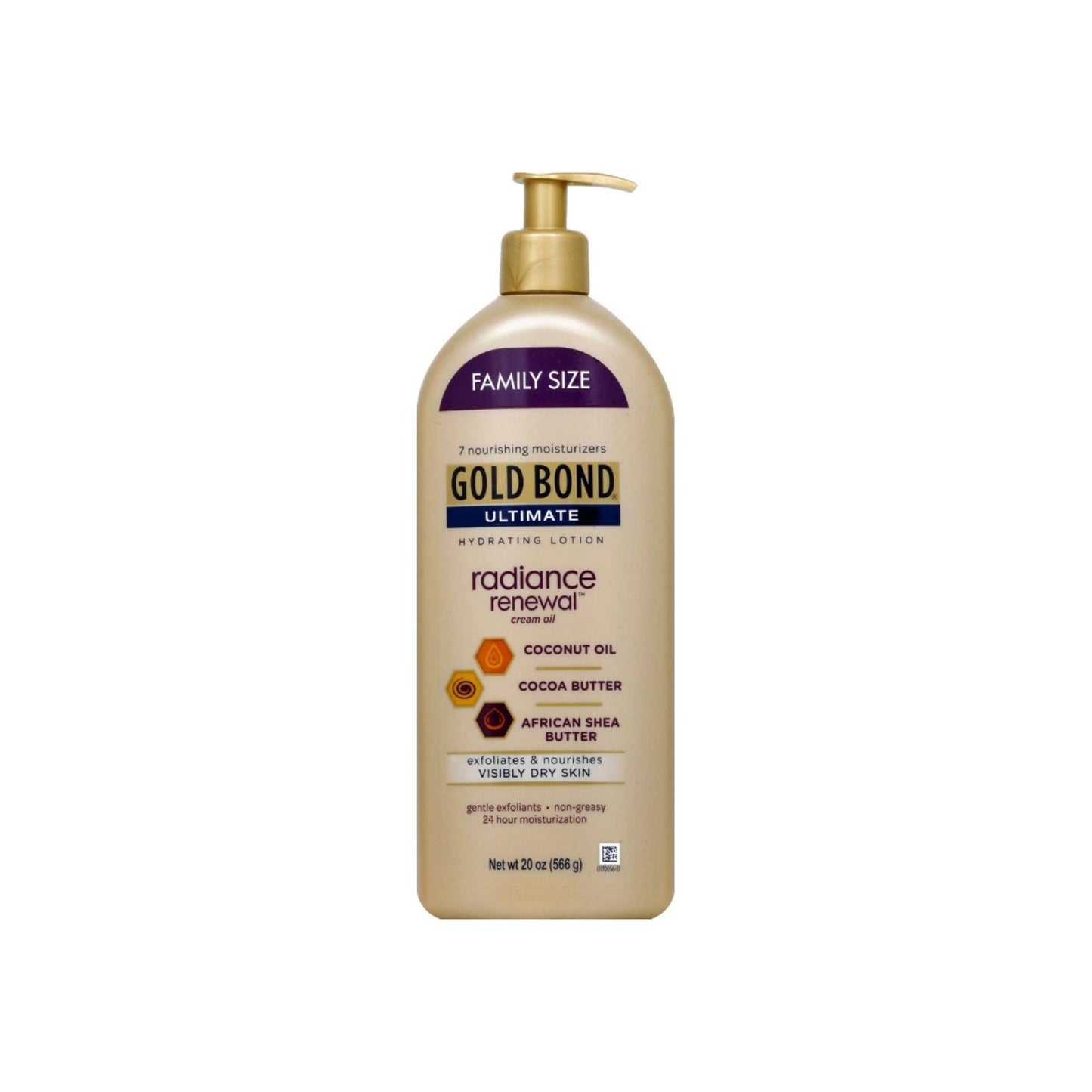 Gold Bond Ultimate Hydrating Lotion Radiance Renewal Cream Oil 20 Oz