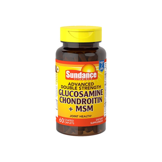 Sundance Vitamins Double Strength Glucosamine Chondroitin + Msm, 60 Ea