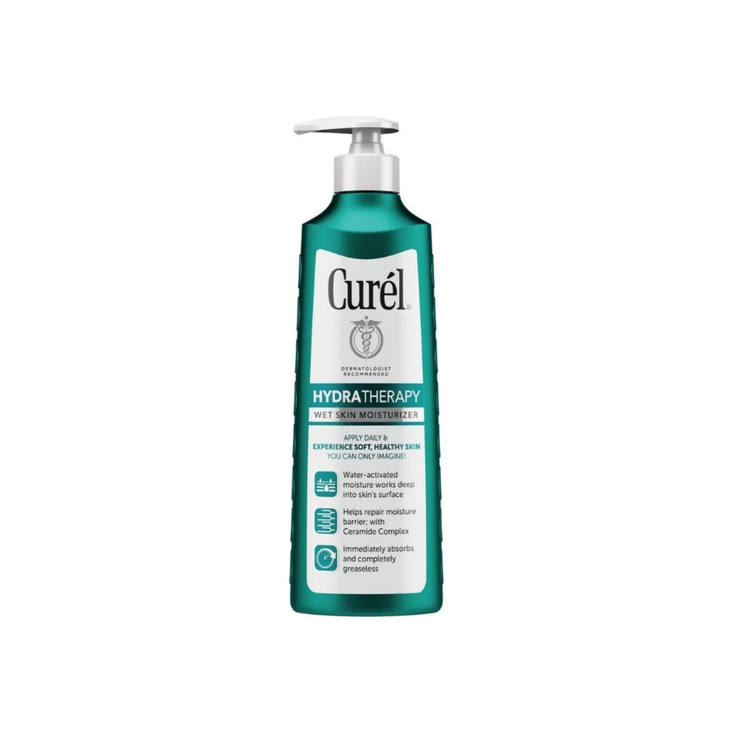 Curel Skincare Hydra Therapy Itch Defense Wet Skin Moisturizer, 12 Oz