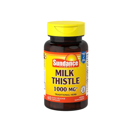 Sundance Vitamins Milk Thistle 1000 Mg Capsules, 60 Ea