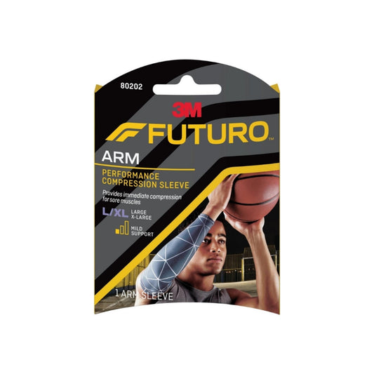 Futuro Performance Compression Arm Sleeve, Large/X-Large, 1 Ea