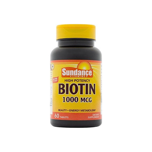 Sundance Vitamins Biotin 1000 Mcg Softgels, 60 Ea