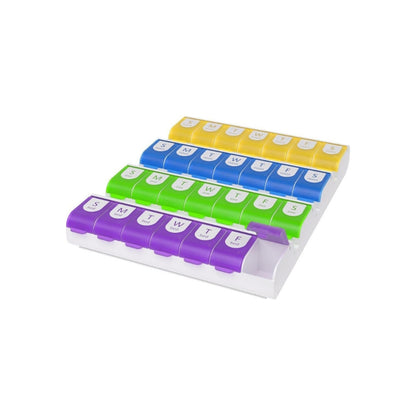 Ezy-Dose Weekly (7-Day) Easy Fill Medtime Pill Planner, Xl, 1 Ea