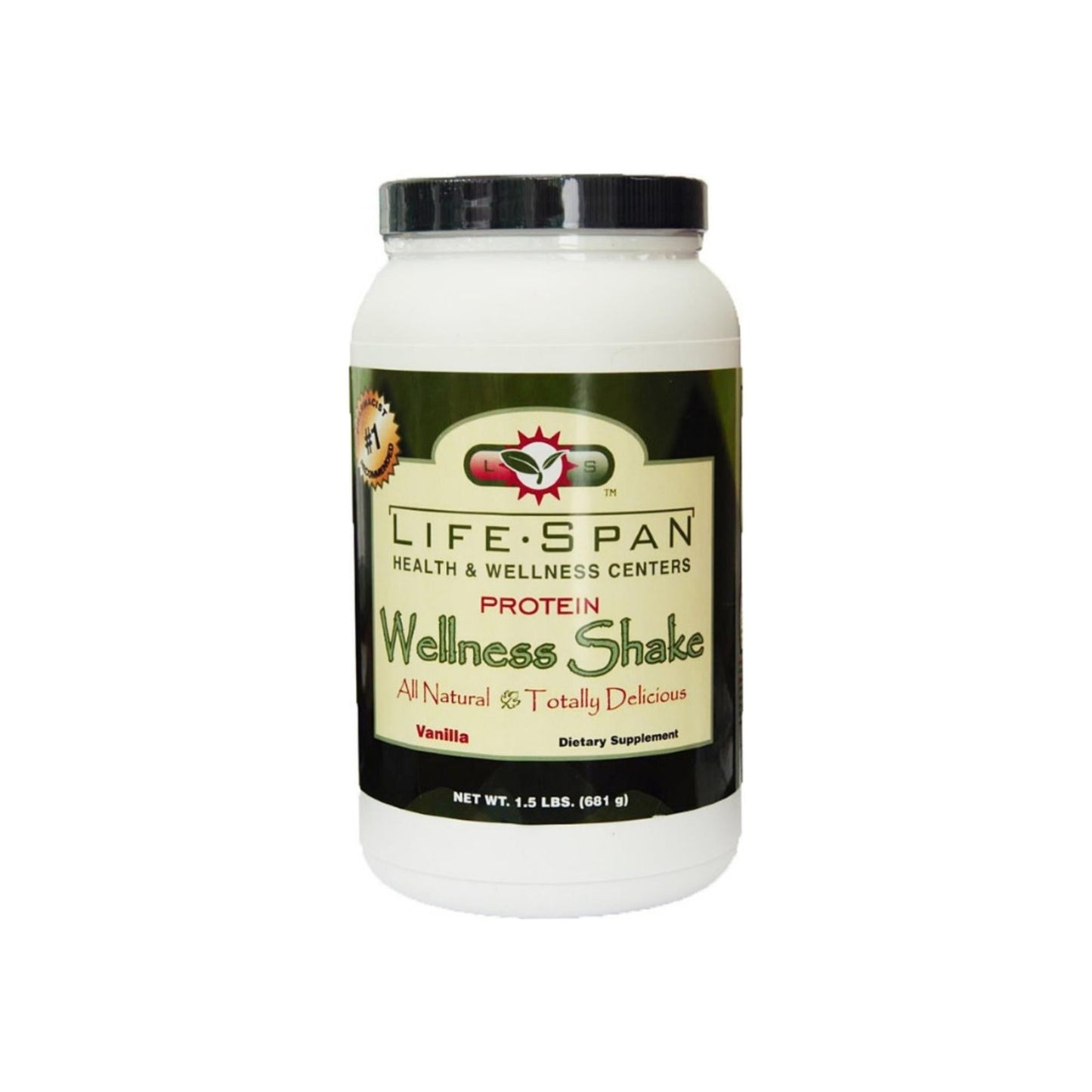 Life Span Protein Wellness Shake, Vanilla, 1.5 Lb