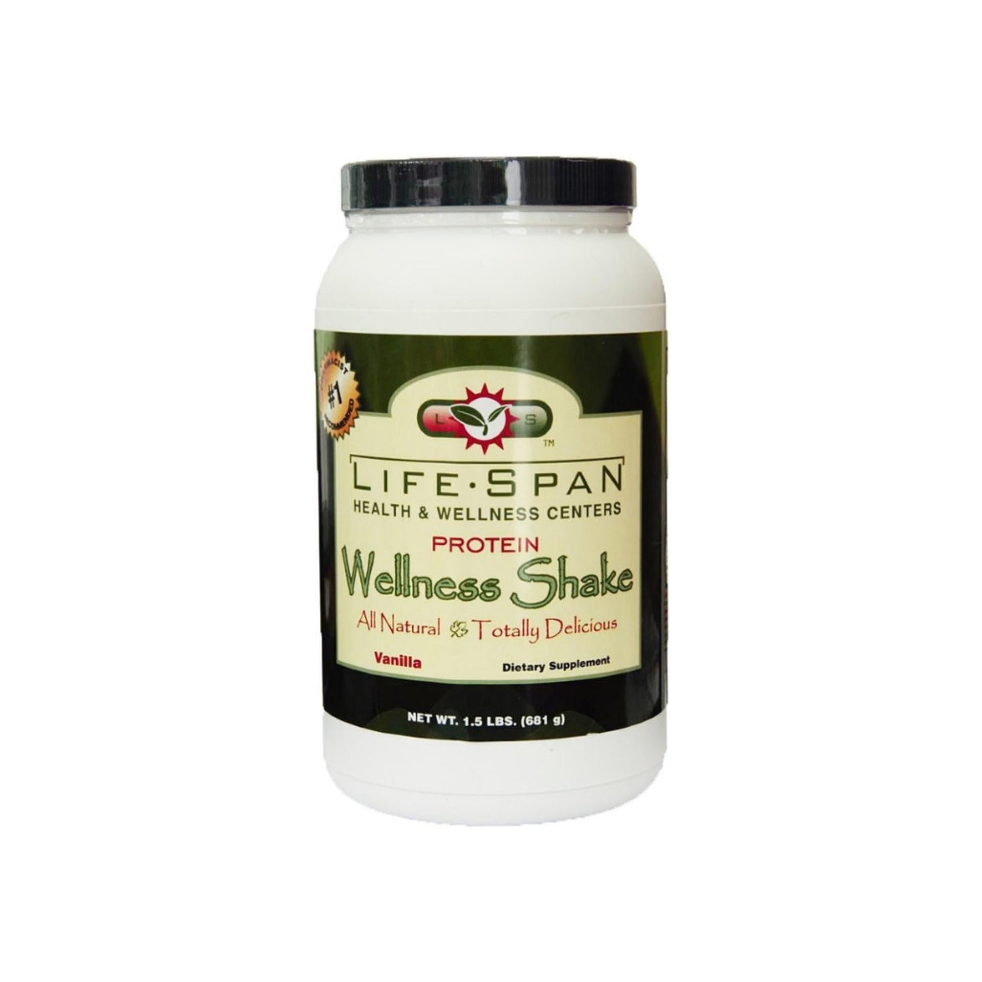 Life Span Protein Wellness Shake, Vanilla, 1.5 Lb