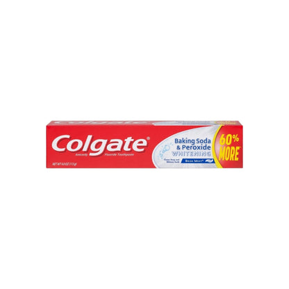 Colgate Baking Soda And Peroxide Whitening Toothpaste, 4 Oz