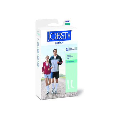 Jobst Men'S Dress Knee High 8-15 Closed Toe Socks, Brown, Medium, 1 Pair