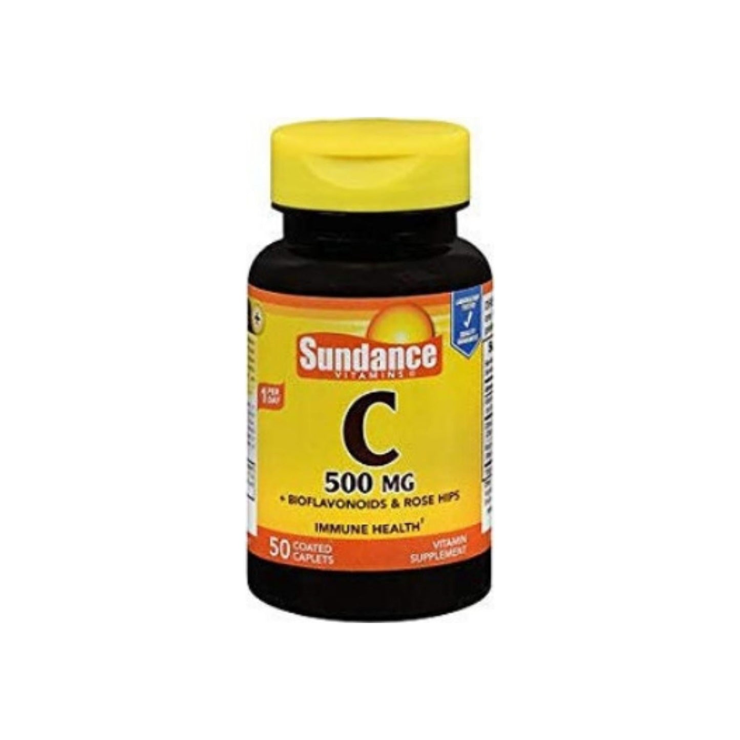 Sundance Vitamin C 500 Mg Bioflavonoids And Wild Rose Hips Capsules, 50 Ea