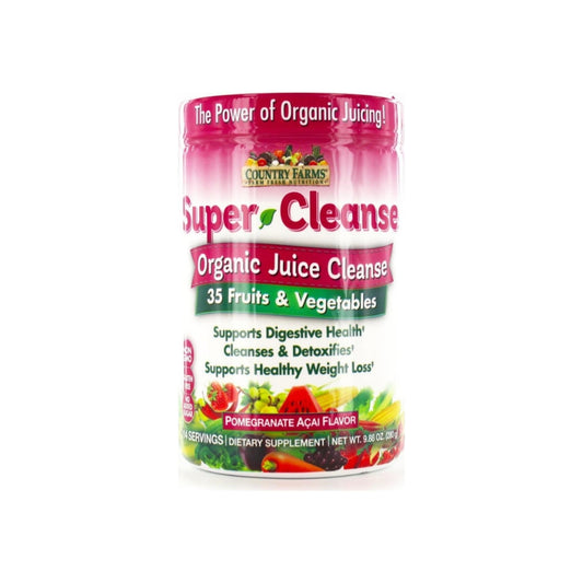 Country Farms Super Cleanse Supplement - 9.88 Oz