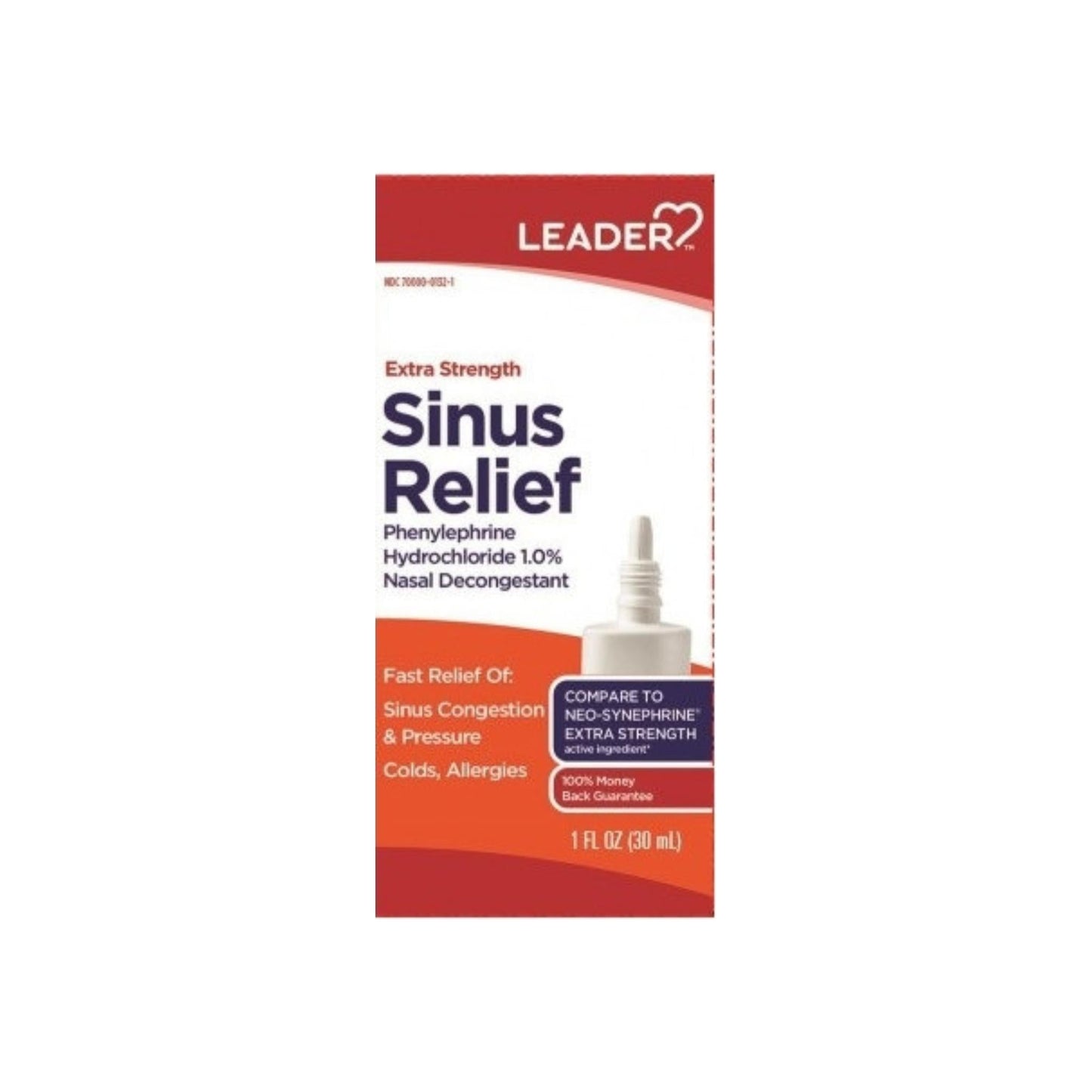 Leader Extra Strength Sinus Relief, 1 Oz