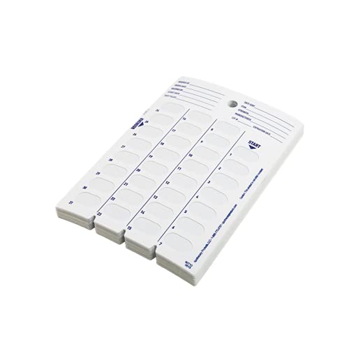 Ezy Dose 31-Day Calendar Cards - 500 Count