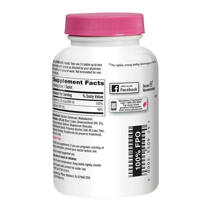 Caltrate Bone Health Care600 Plus D3 Calcium Supplement Tablets - 120 Ea