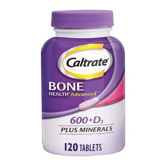 Caltrate Bone Health CareAdvanced 2In1 Dual Action Minerals, 120 Tablets