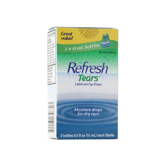 Refresh Tears Lubricant Eye Drops 0.5 % 15 Ml